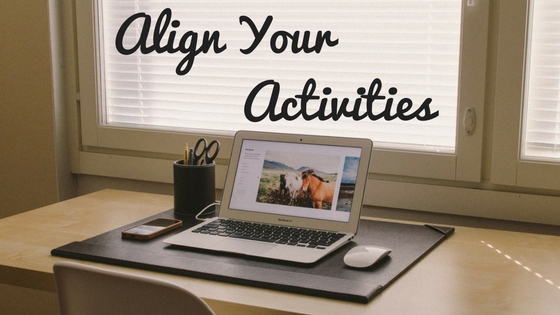 Align Your Activities