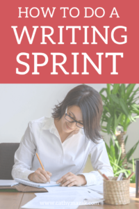 How to do a writing sprint