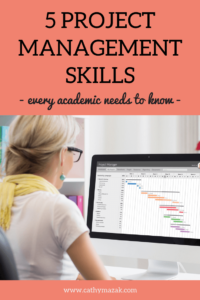 project management, project management skills for academics